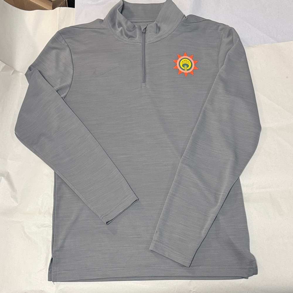 San Antonio Spurs 2024 City Edition - Nike Gray Dri-FIT Quarter-Zip Pullover